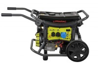Pramac WX 6200 Portable Petrol Generator with Handles and Wheel Kit - WX6200-230